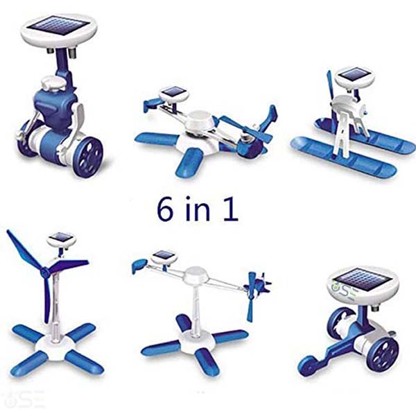 6 In 1 Educational Solar Power Kits