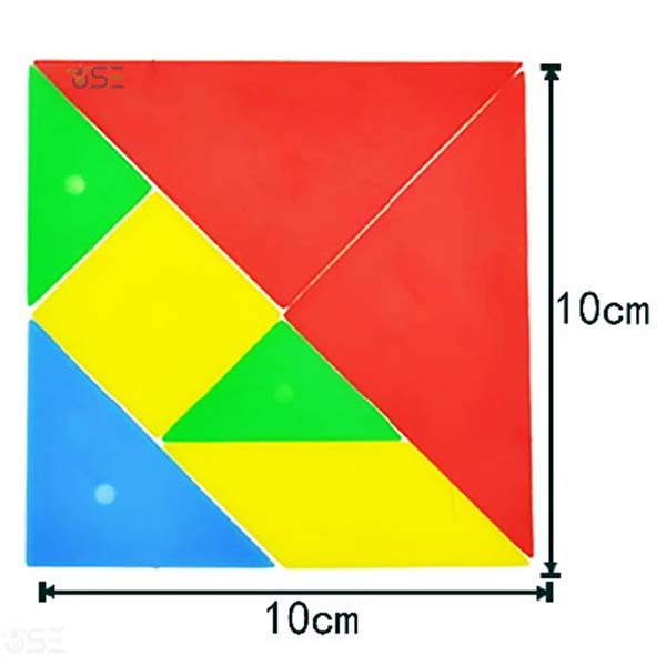 Plastic Tangram Puzzle