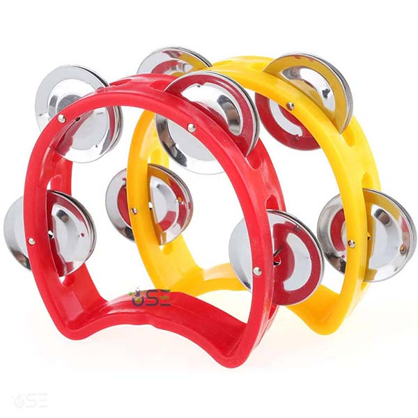 Dual Alloy Recording Combo Tambourine