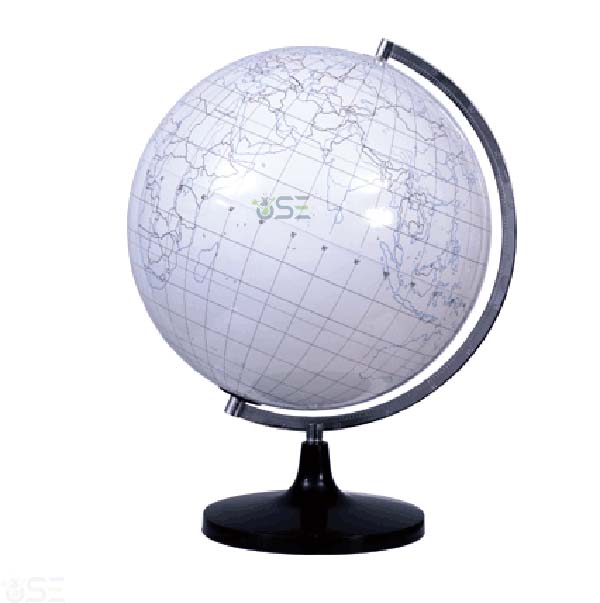Plastic White Filling Globe