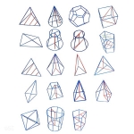 Wires Geometry Shapes Frame Model Set