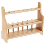 Wooden 2 Tier Test Tube Rack
